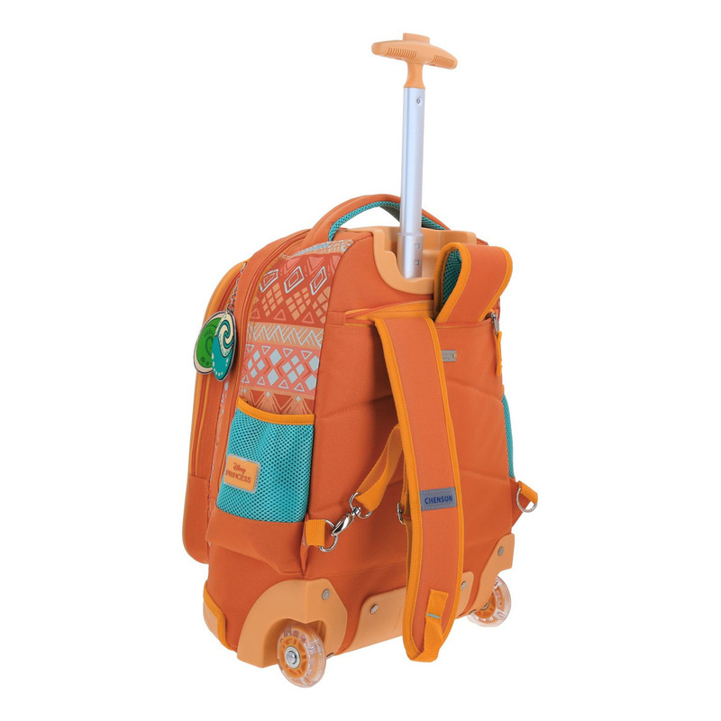 Mochila Chenson Con Ruedas Disney Moana Primaria Mona 3