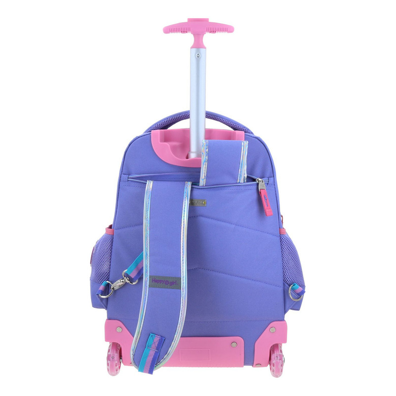 Mochila Chenson Con Ruedas Vania Bachur Primaria Malva 4