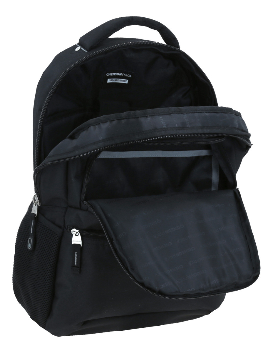Mochila Chenson Escolar 1818 Juvenil Merlot Porta Laptop Cp65926-3 4