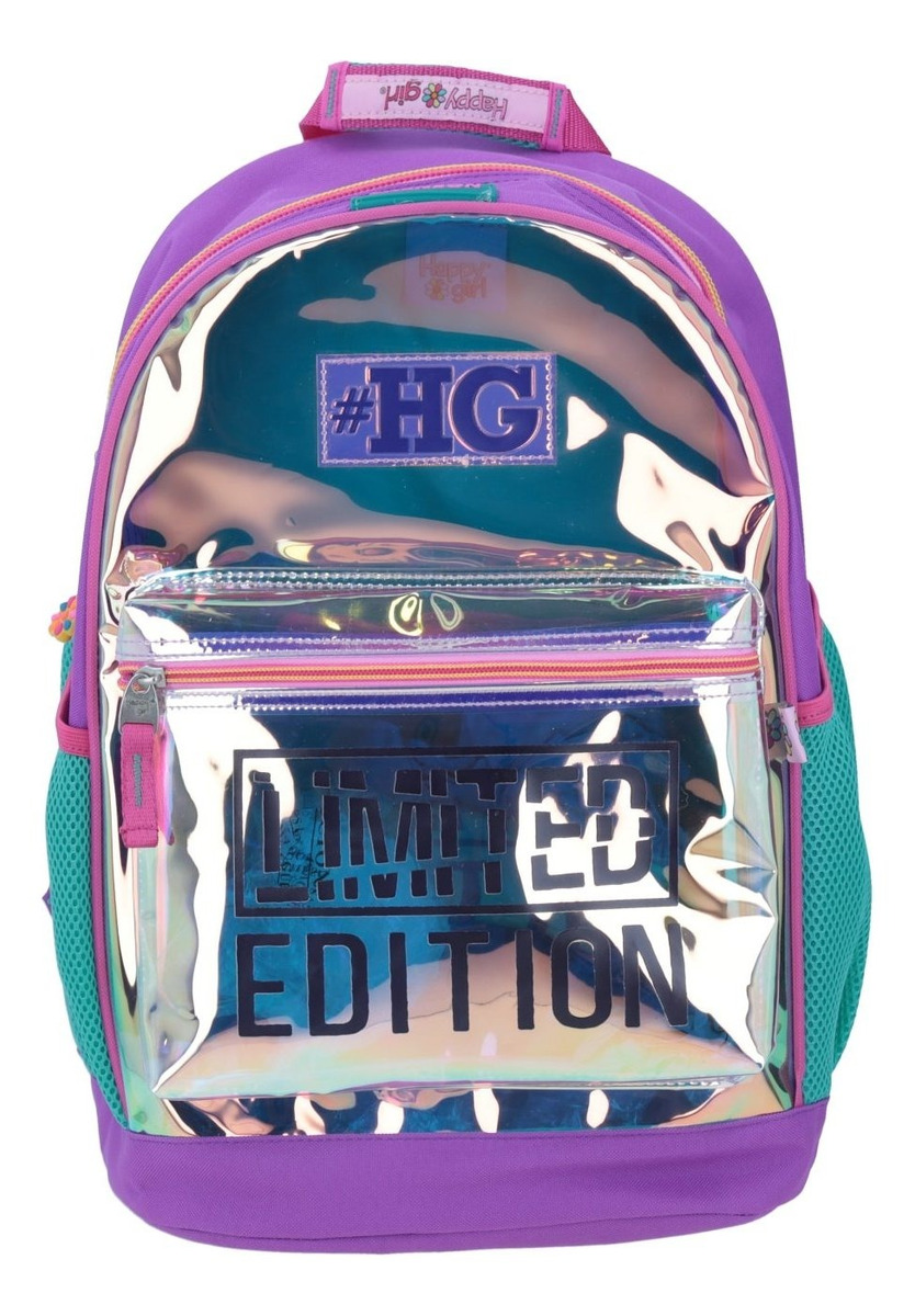 Mochila Chenson Escolar Happy Girl Hg64455-p
