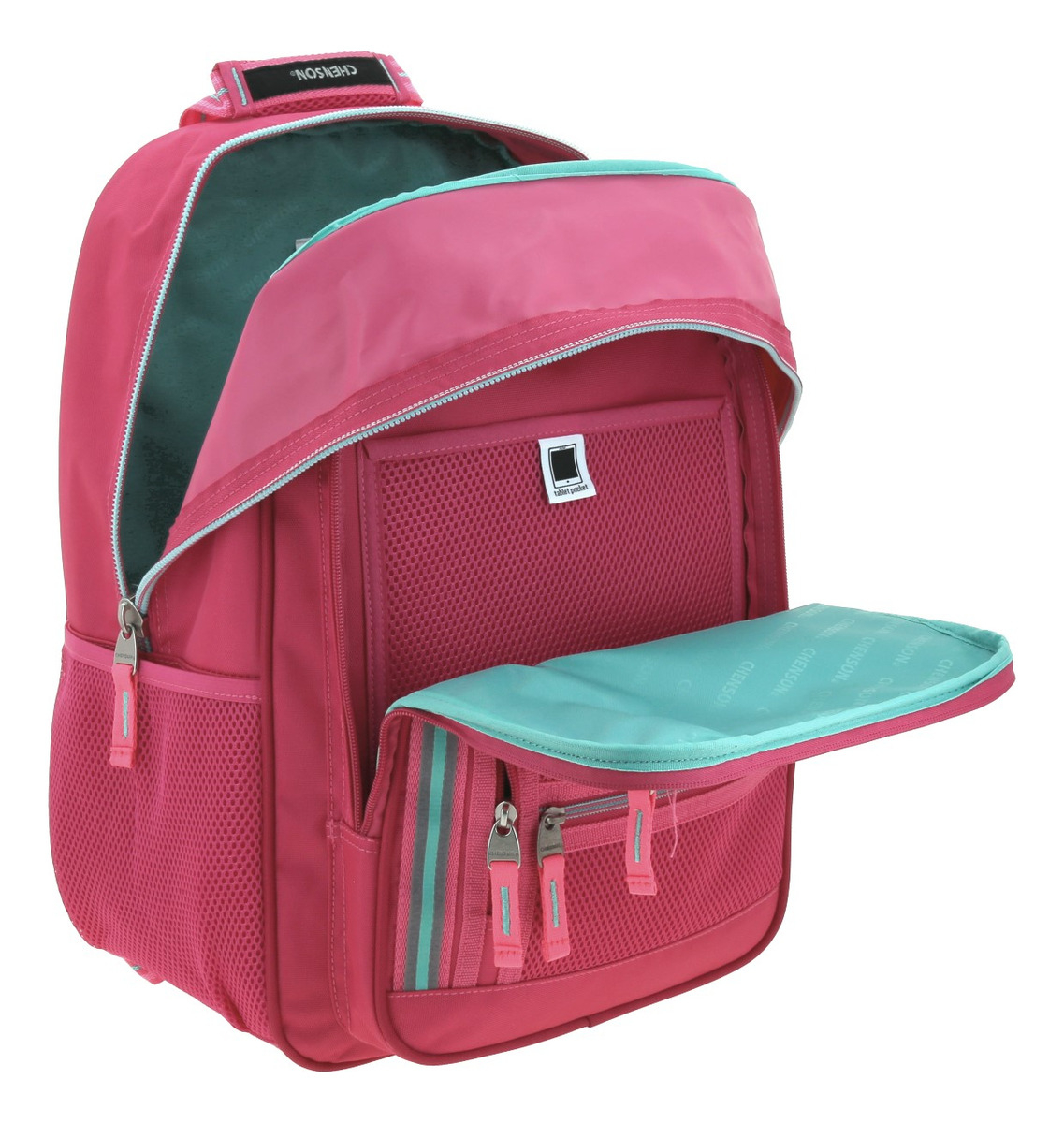 Mochila Chenson Escolar Juvenil Porta Laptop Chey Ch66490-p 5