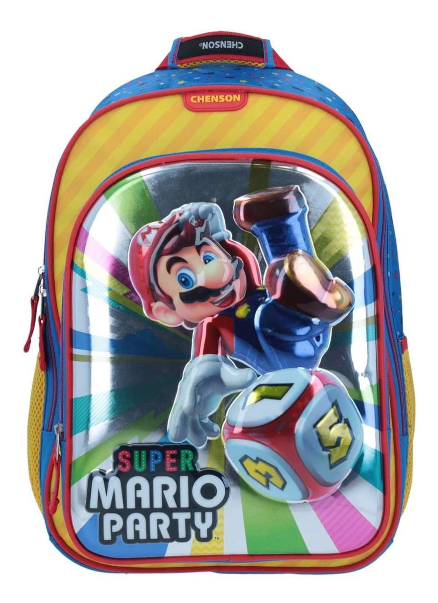 Mochila Chenson Escolar Mario Bros Mb64564-9