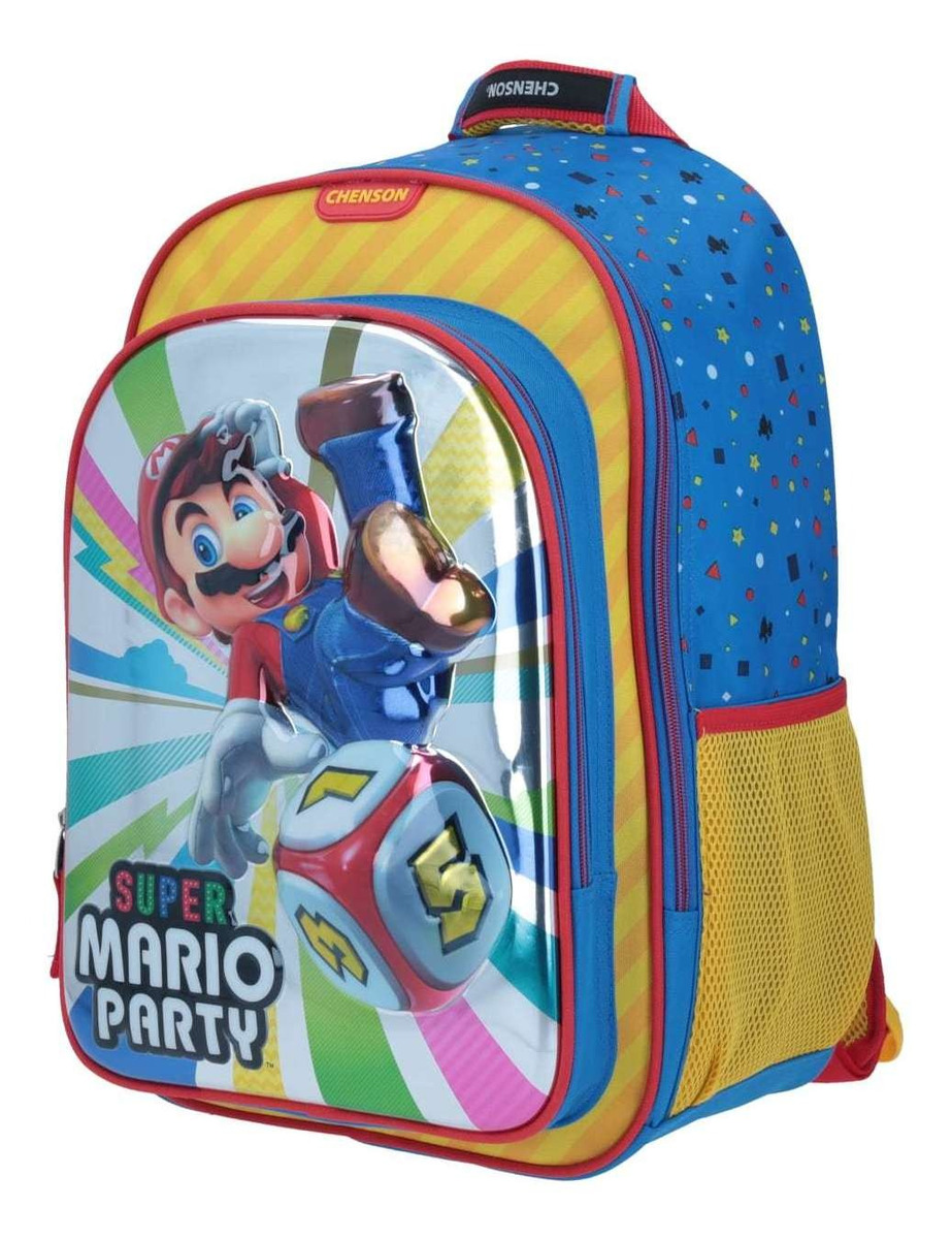 Mochila Chenson Escolar Mario Bros Mb64564-9 2