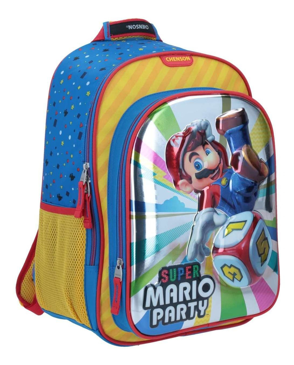 Mochila Chenson Escolar Mario Bros Mb64564-9 - vista 2