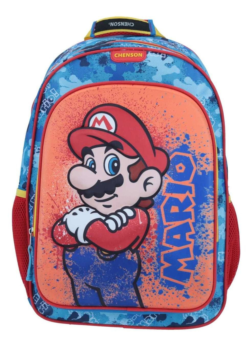 Mochila Chenson Escolar Mario Bros Mb64600-9