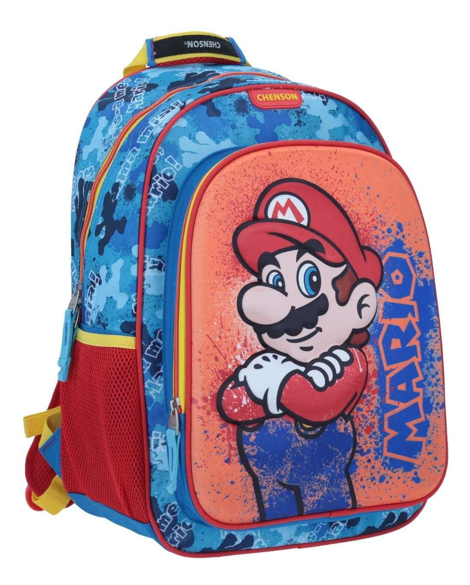 Mochila Chenson Escolar Mario Bros Mb64600-9 4