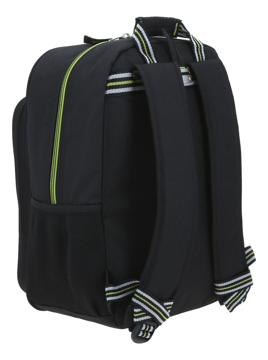 Mochila Chenson Escolar Negra Ch66490-3 3