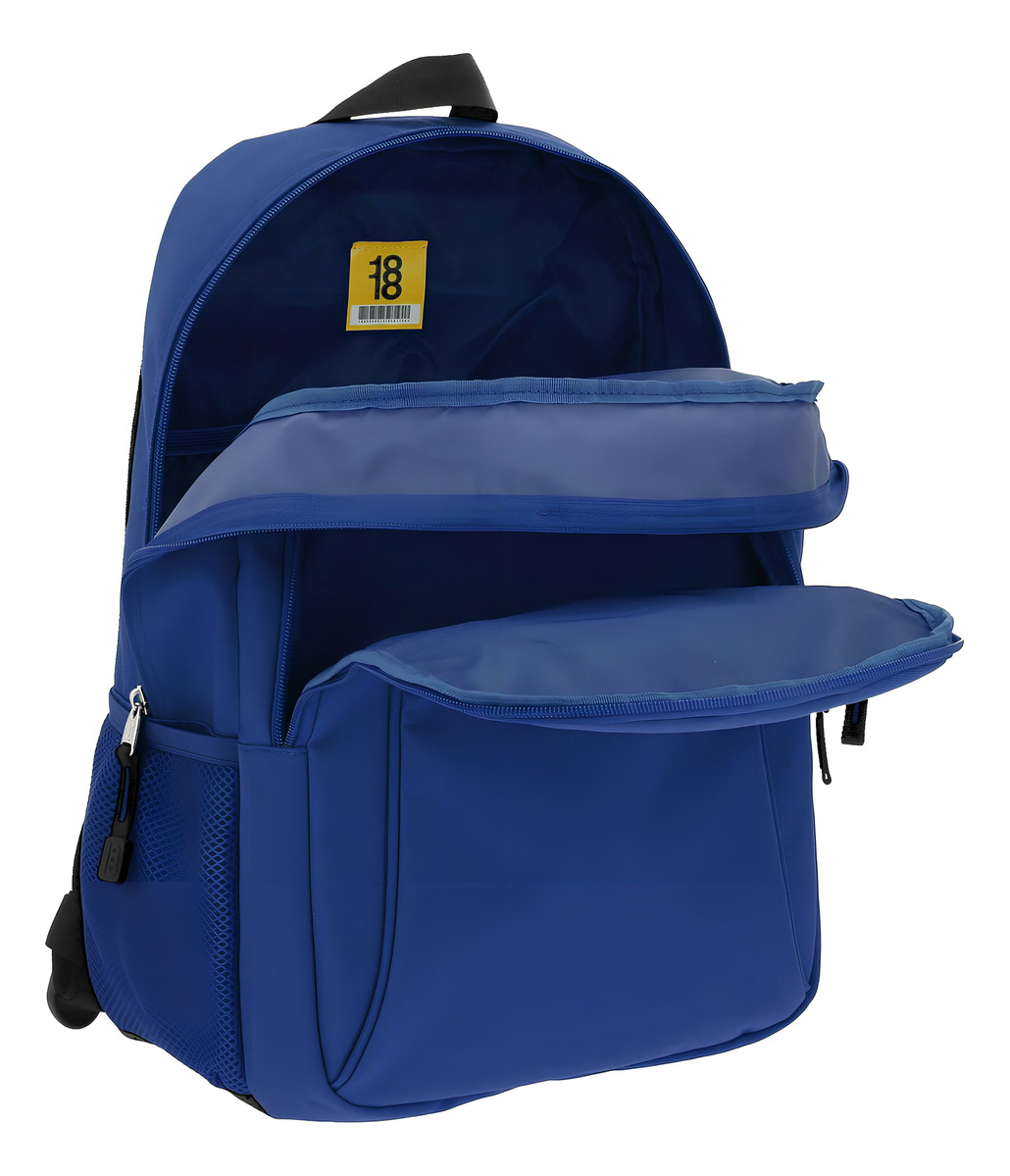 Mochila Chenson Grande 1818 Wynn Juvenil 1865949 Color Violeta Oscuro Diseño De La Tela Liso 3