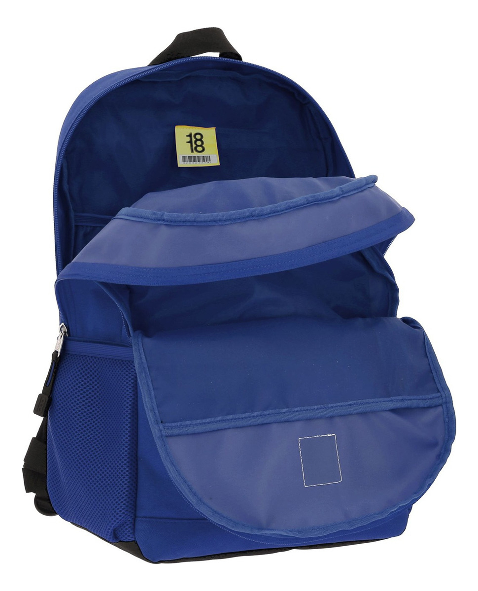 Mochila Chenson Grande Juvenil 1818 Wynn 1865947 Color Violeta Oscuro Diseño De La Tela Liso 3