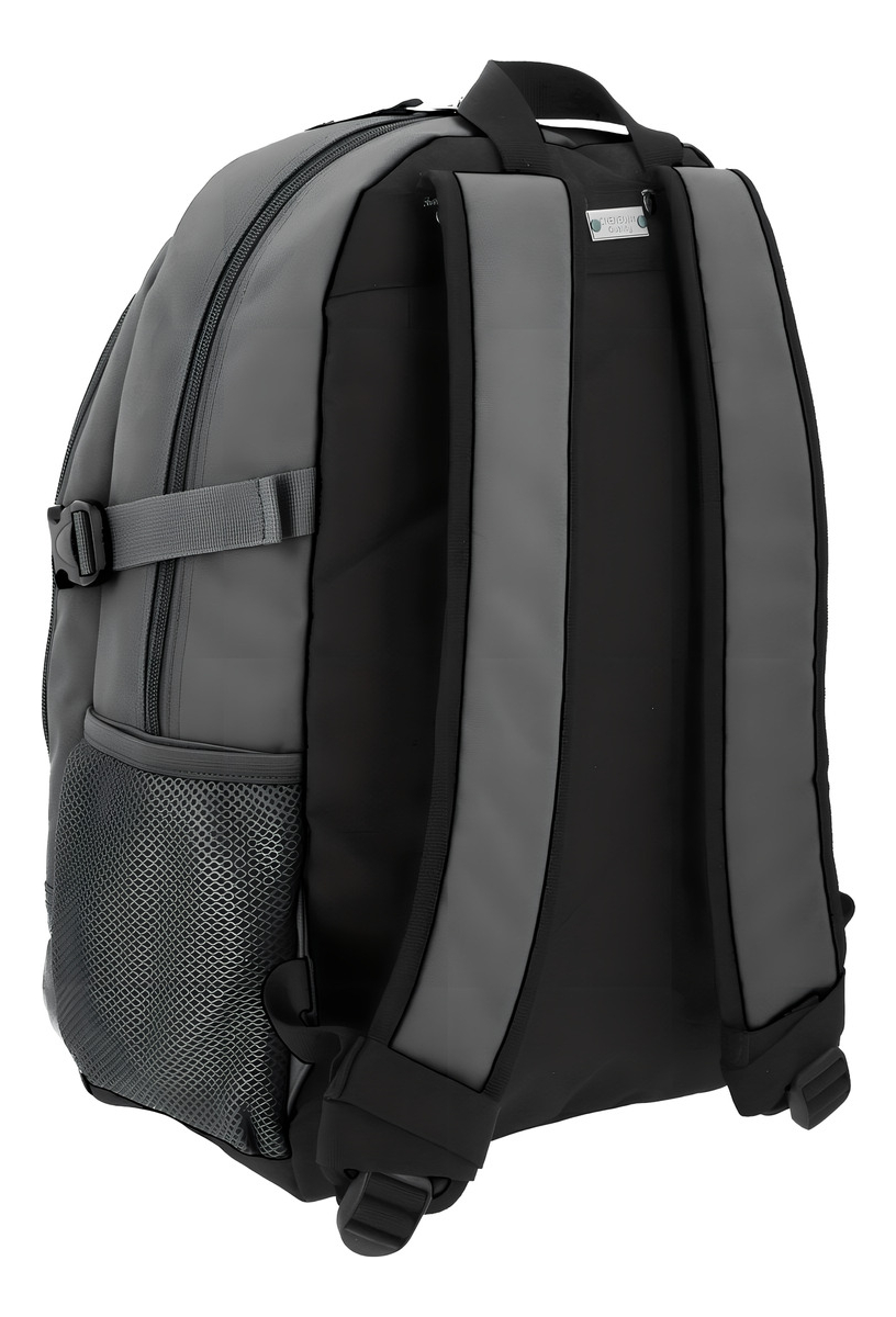 Mochila Chenson Grande Juvenil 1818 Wynn Broche 1865948 Color Gris Diseño De La Tela Liso 5
