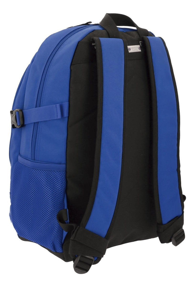 Mochila Chenson Grande Juvenil 1818 Wynn Broche 1865948 Color Violeta Oscuro Diseño De La Tela Liso - vista 2