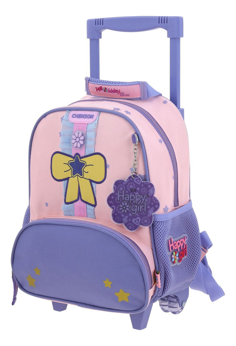 Mochila Chenson Happy Girl Hg70390-p Kinder Color Rosa 2