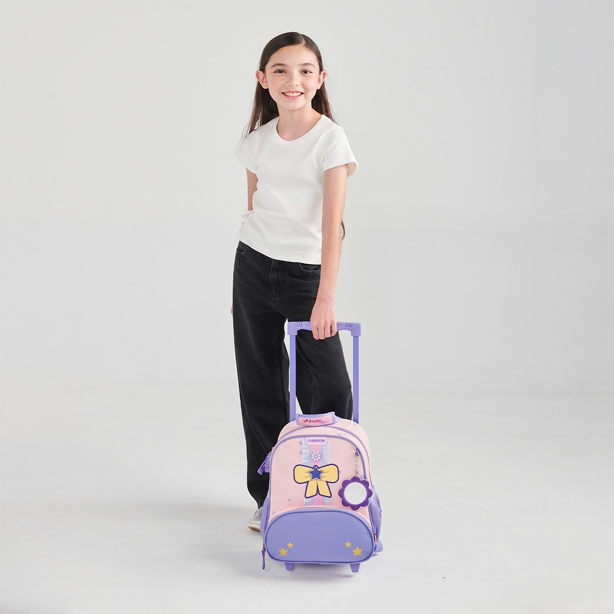 Mochila Chenson Happy Girl Hg70390-p Kinder Color Rosa - vista 2