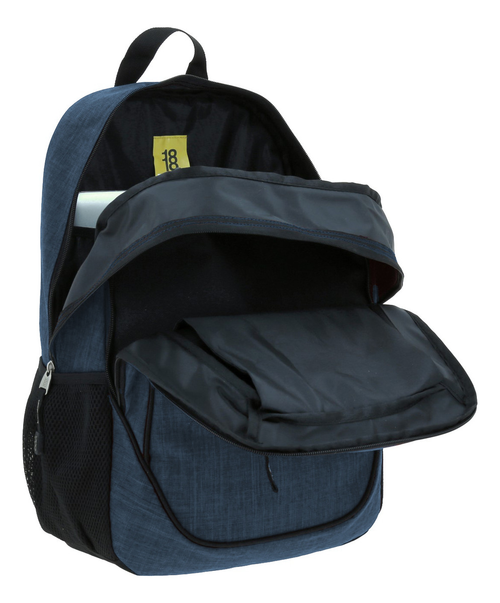Mochila Chenson Juvenil Modelo 1818 Hop Escolar Color Azul 4