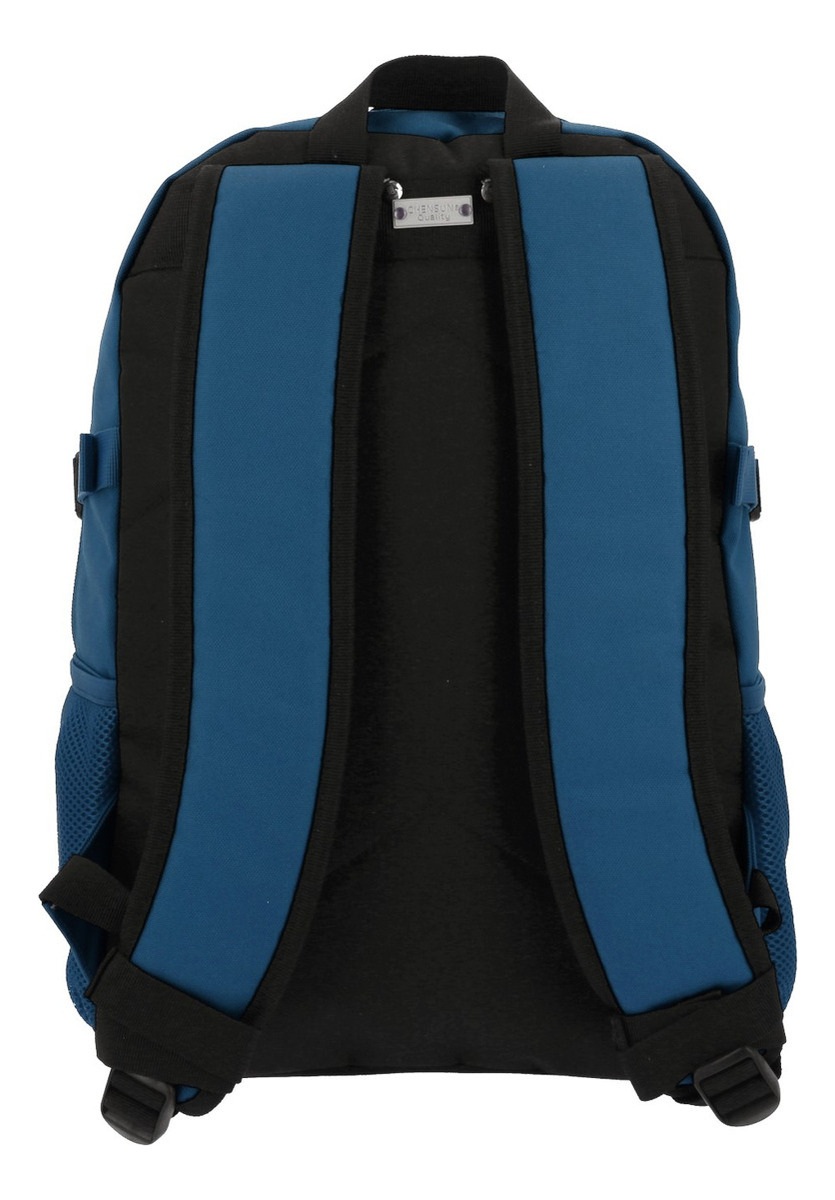 Mochila Chenson Juvenil Porta Laptop 1865948 Color Azul Marino Diseño De La Tela Liso 4