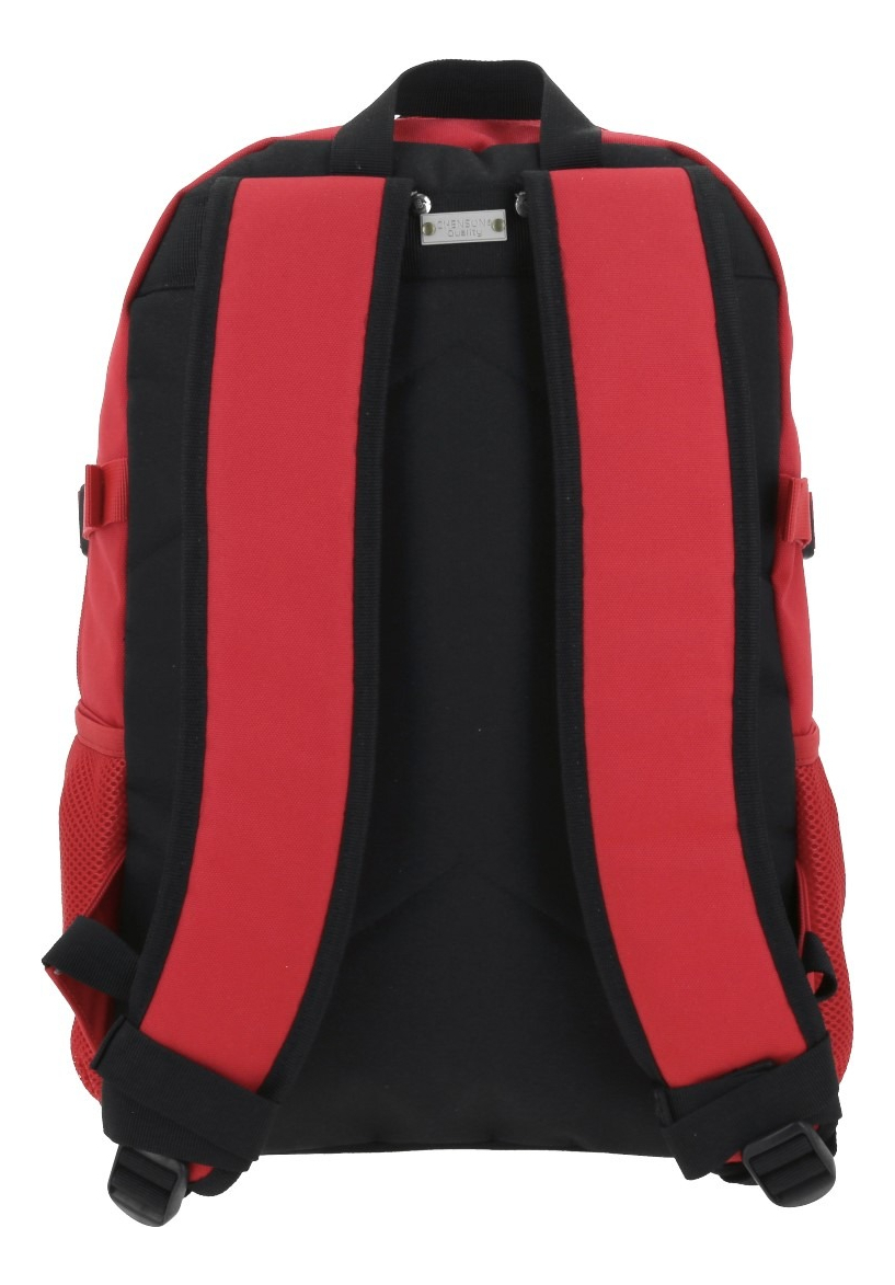 Mochila Chenson Juvenil Porta Laptop 1865948 Color Rojo Diseño De La Tela Liso - vista 2