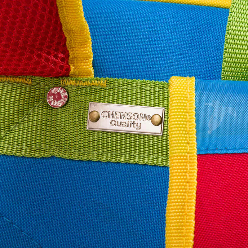 Mochila Chenson Mario Bros Mb64544-r Reforzada Dolay. Color Rojo Diseño De La Tela Rayado - vista 2