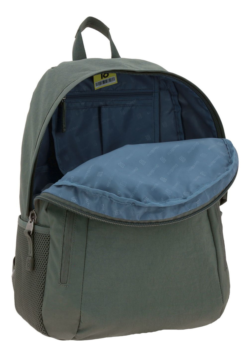 Mochila Chenson Modelo Zilp 1818 Escolar Juvenil Color Gris 1866544-a 4