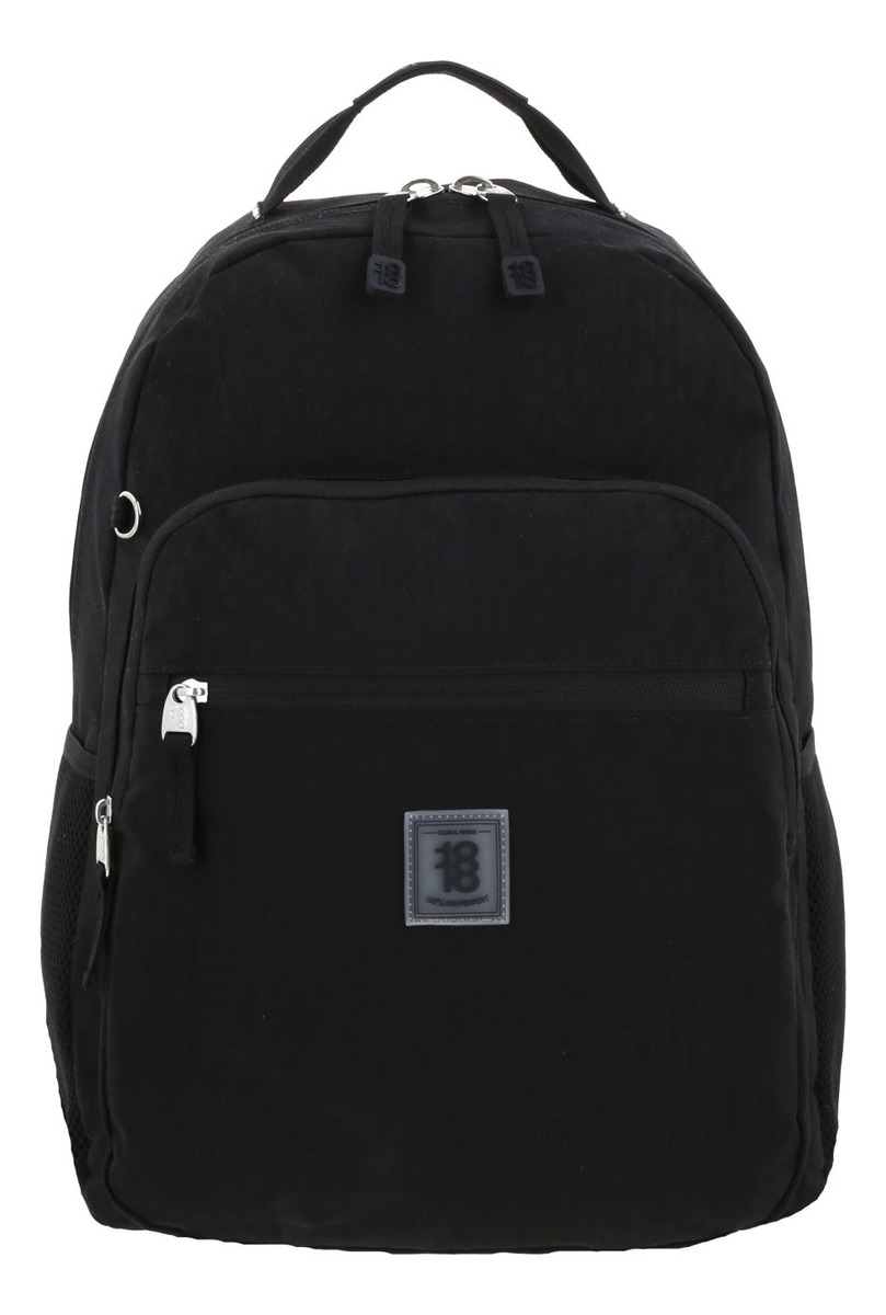 Mochila Chenson Modelo Zilp 1818 Escolar Juvenil Color Negro 1866543-3