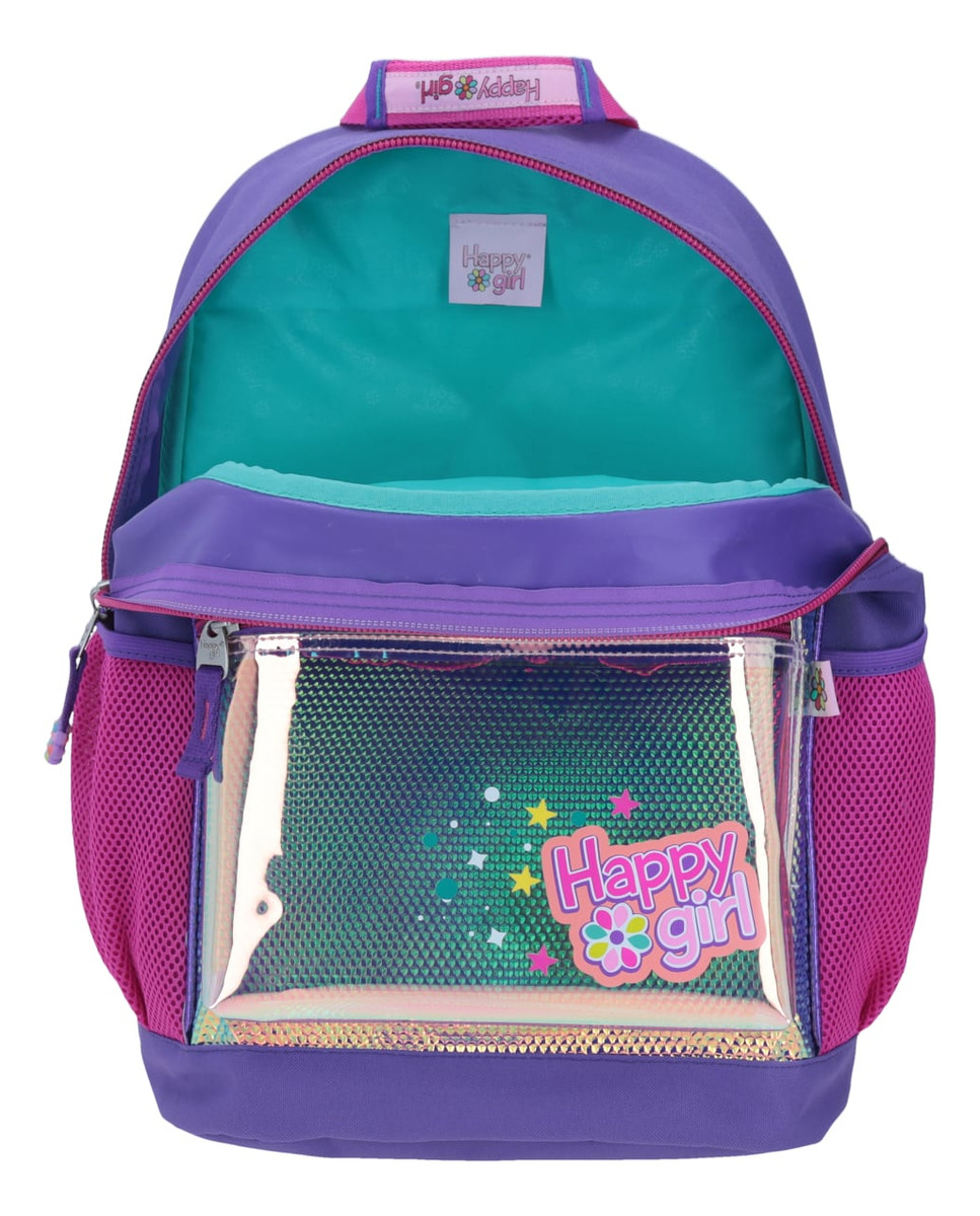 Mochila Chenson Para Niña Happy Girl Escolar Primaria Hg64554-i - vista 2
