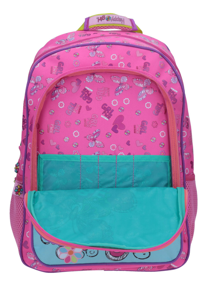 Mochila Chenson Para Niña Happy Girl Escolar Primaria Hg64704-p 5