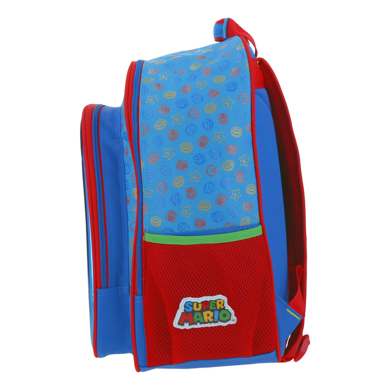Mochila Chenson Para Niño Mario Bros Escolar Primaria Mb65676-9 3