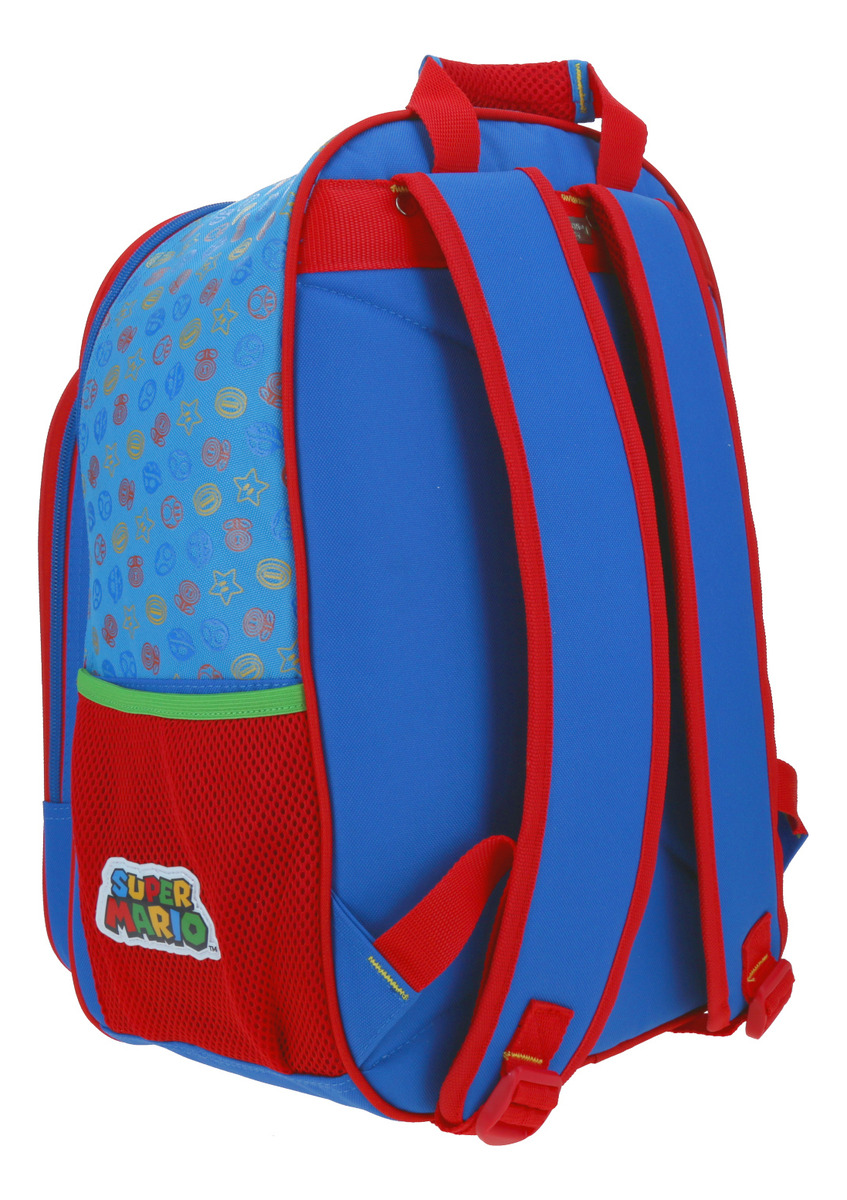 Mochila Chenson Para Niño Mario Bros Escolar Primaria Mb65676-9 4