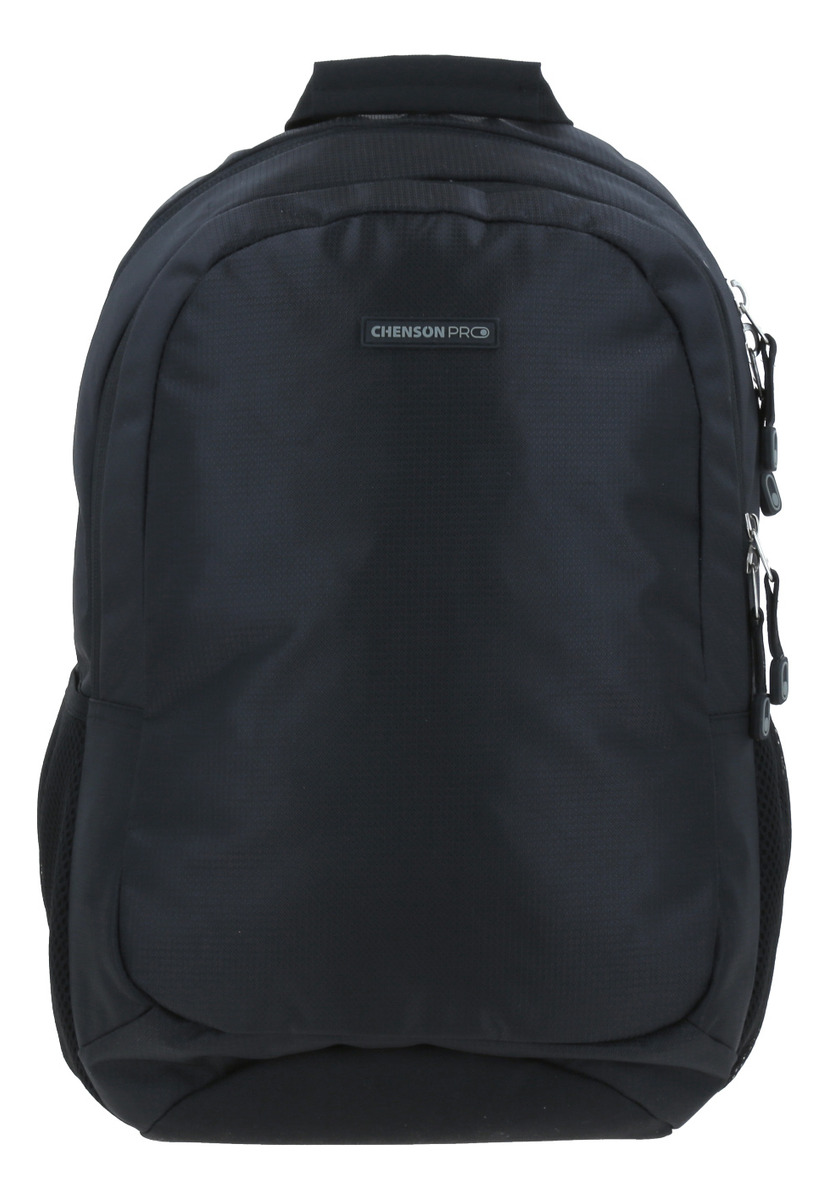 Mochila Chenson Pro Porta Laptop Backpack Cp65922-3 Color Negro