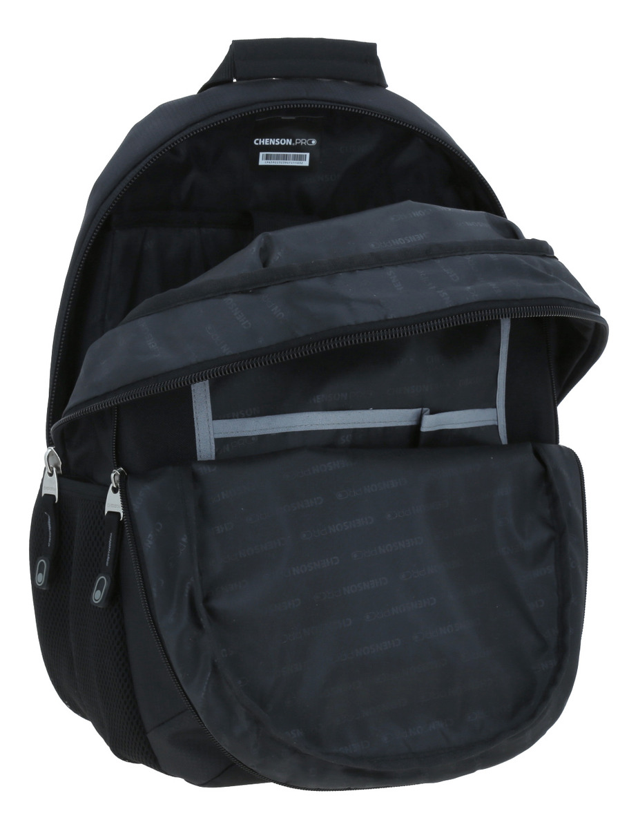 Mochila Chenson Pro Porta Laptop Backpack Cp65922-3 Color Negro 4
