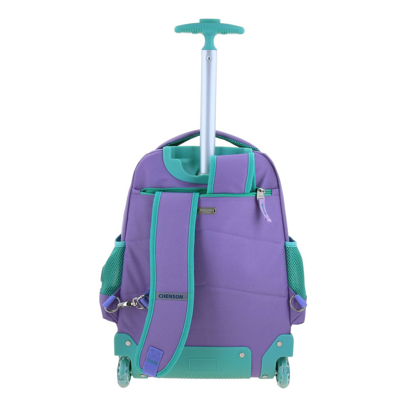 Mochila Chenson Ruedas Disney Princesas Ariel Primaria Deeper 4