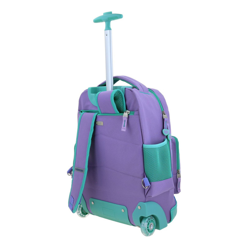 Mochila Chenson Ruedas Disney Princesas Ariel Primaria Deeper 5