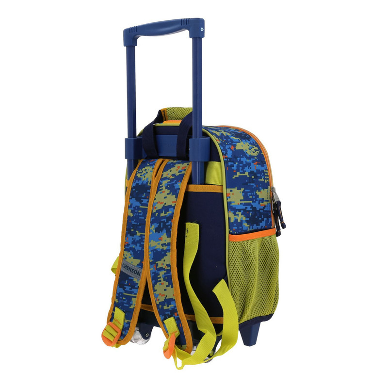 Mochila Chenson Ruedas Escolar Llantas Kinder T-rex Korav 4