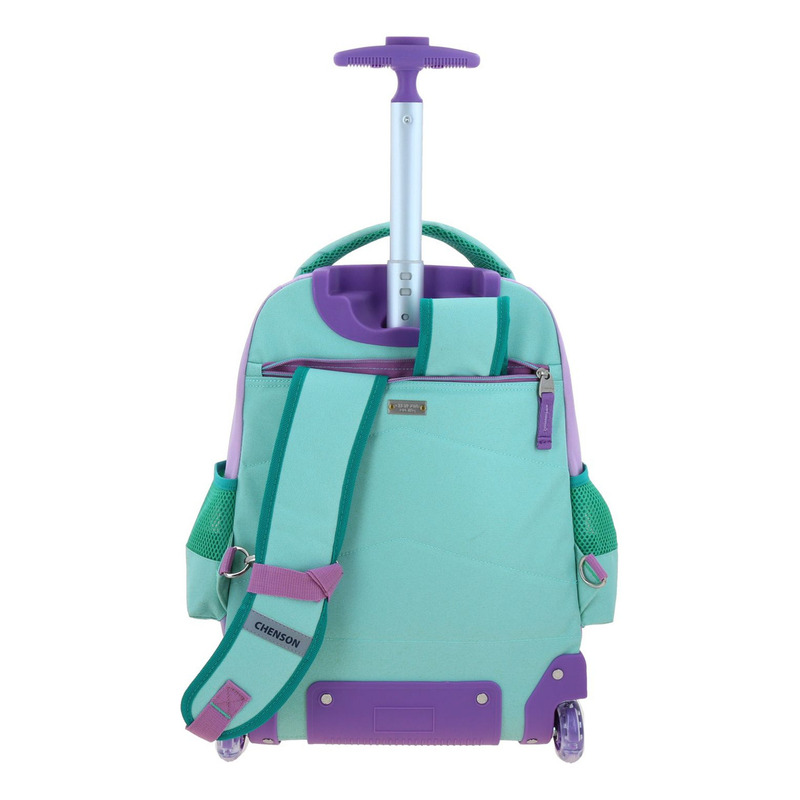 Mochila Chenson Ruedas Princesas Ariel Primaria Luriel 4