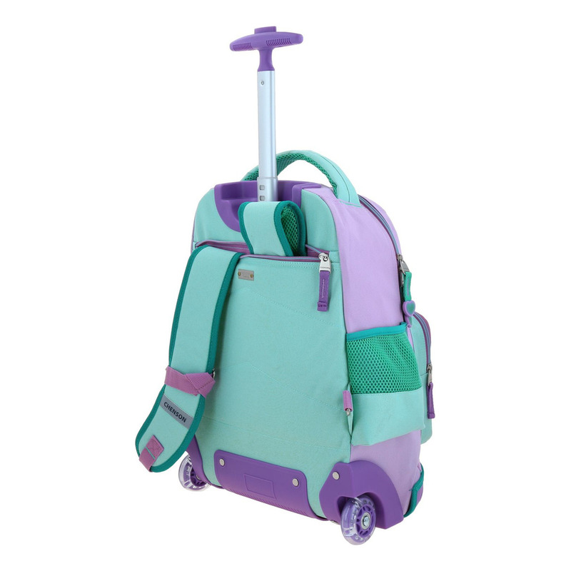 Mochila Chenson Ruedas Princesas Ariel Primaria Luriel 5
