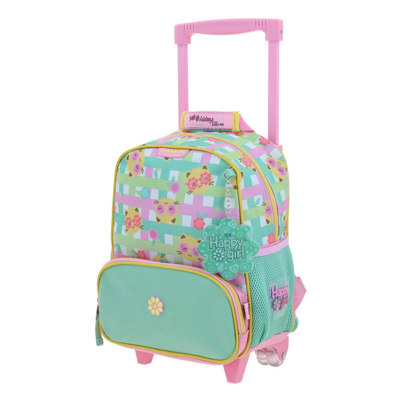 Mochila Chica Chenson Con Ruedas Escolar Kinder Wendy 2
