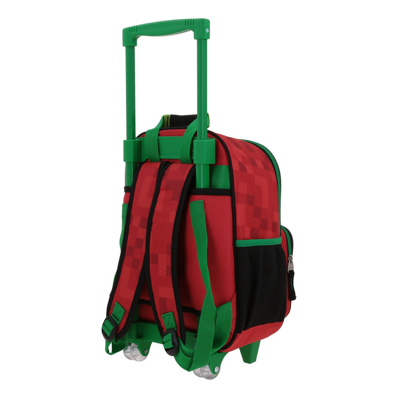Mochila Chica Chenson Con Ruedas Kinder Gamer Galaga 5