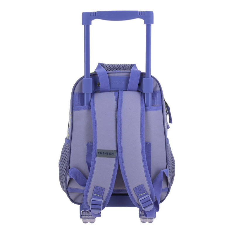 Mochila Chica Chenson Con Ruedas Preescolar Kinder Disney Princesas Sirenita Sia Pr70613-v 4