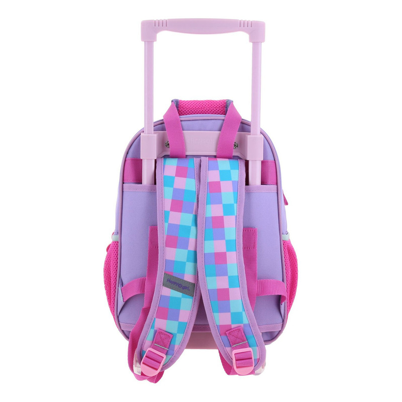 Mochila Chica Chenson Con Ruedas Preescolar Kinder Happy Girl Japy Hg70411-u 4