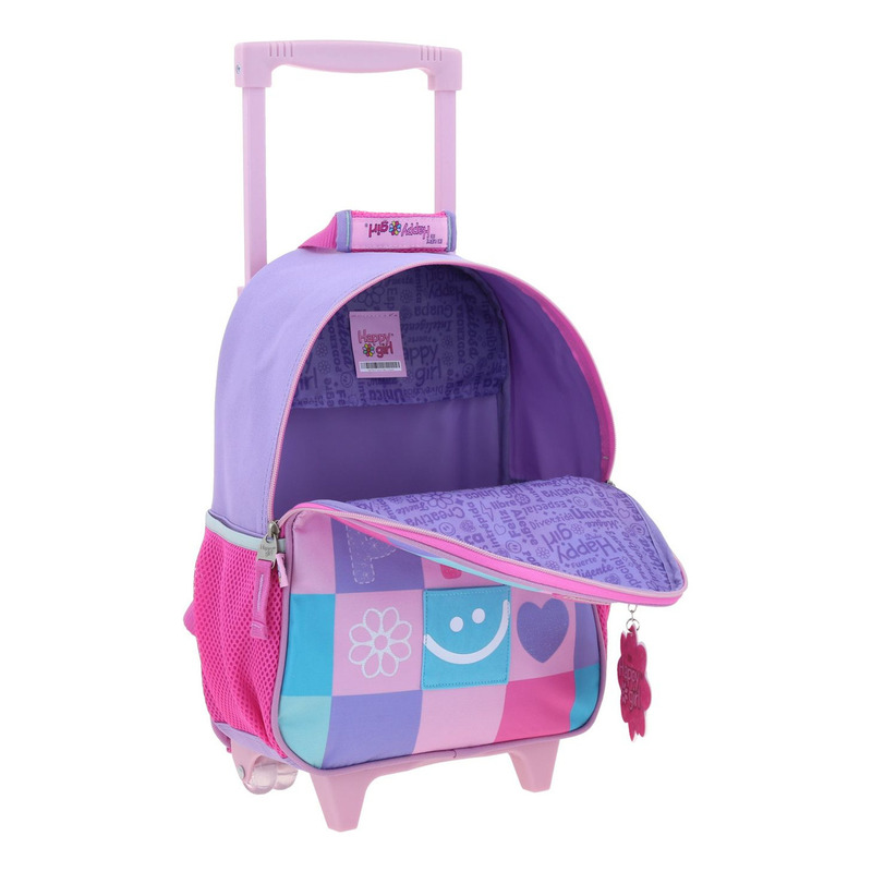 Mochila Chica Chenson Con Ruedas Preescolar Kinder Happy Girl Japy Hg70411-u 5