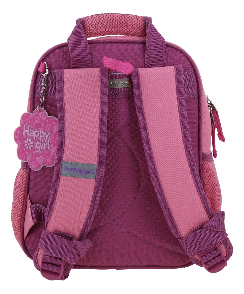 Mochila Chica Chenson Hg Happy Girl Tarlait Hg70655-p Color Rosa 4
