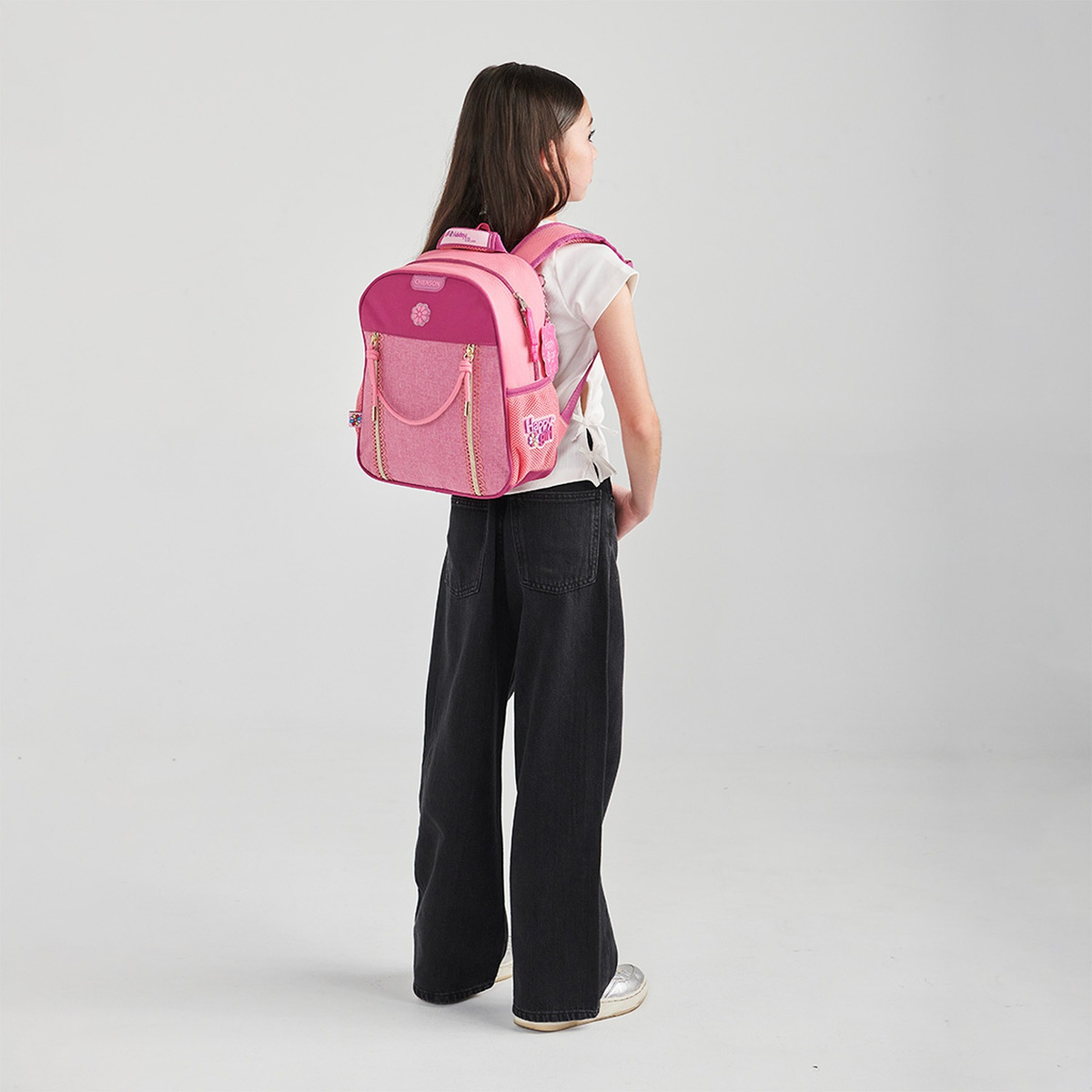 Mochila Chica Chenson Hg Happy Girl Tarlait Hg70655-p Color Rosa - vista 2