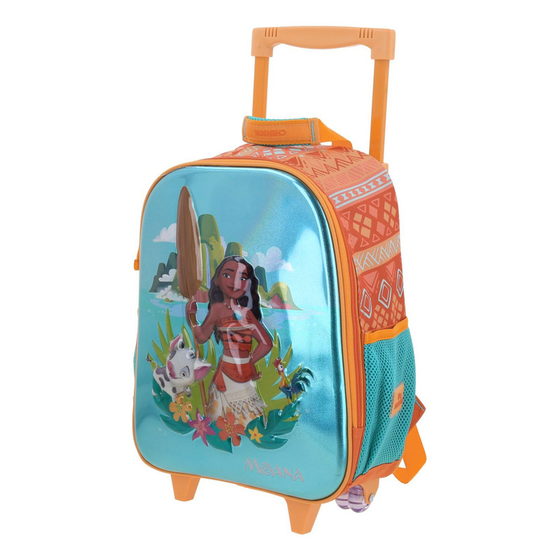 Mochila Chenson Kinder Ruedas Preescolar Llantas Moana Pr70750-o Mona 2