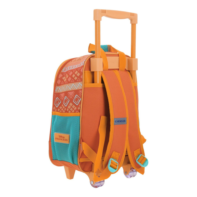 Mochila Chenson Kinder Ruedas Preescolar Llantas Moana Pr70750-o Mona 4
