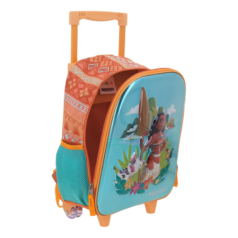 Mochila Chenson Kinder Ruedas Preescolar Llantas Moana Pr70750-o Mona 5