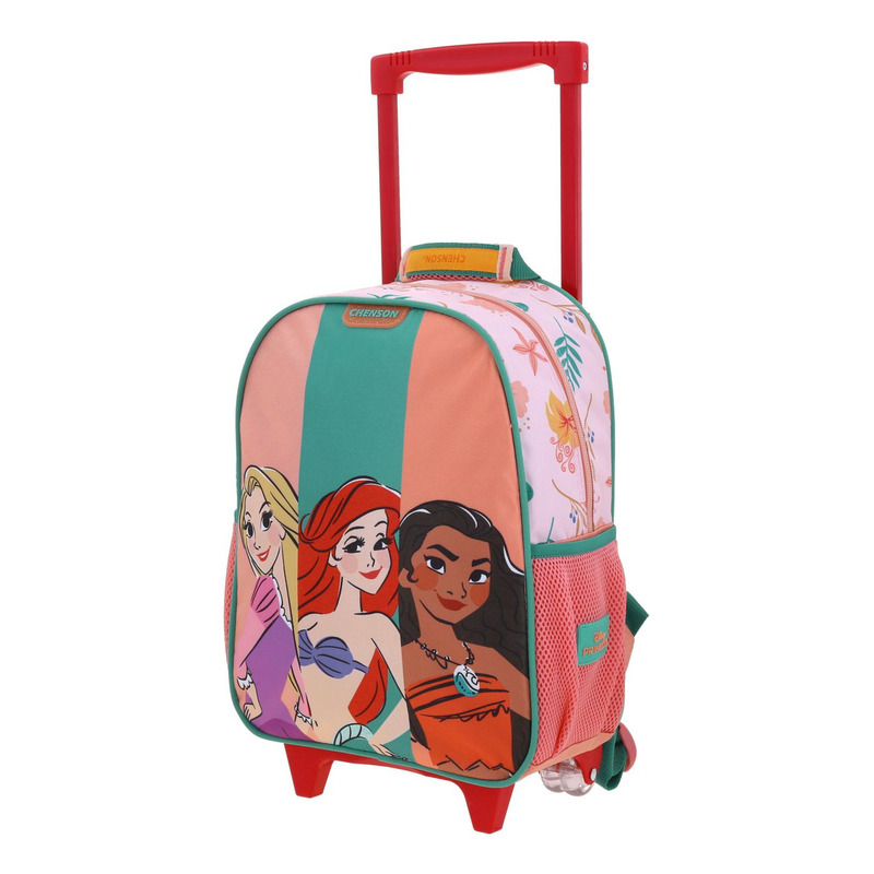 Mochila Chica Chenson Ruedas Princesas Pr70689-o Triunv 3