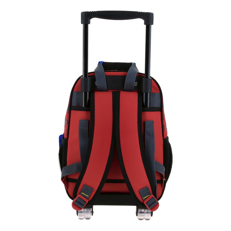 Mochila Chica Con Ruedas Chenson Mario Bros Bowie 4