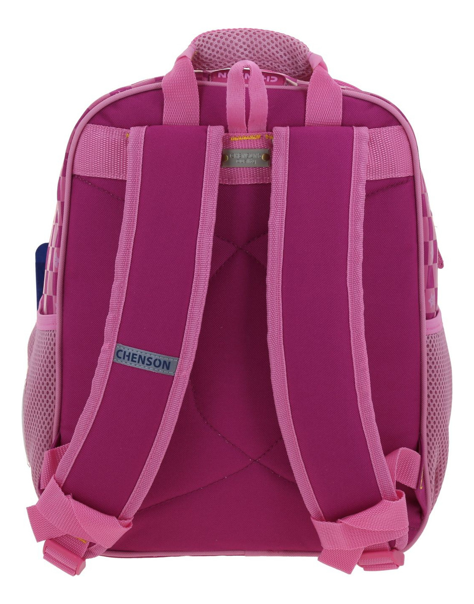 Mochila Chica Princesa Peach Chenson Escolar Kinder Barb 3