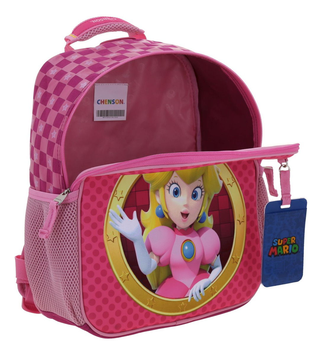 Mochila Chica Princesa Peach Chenson Escolar Kinder Barb 5