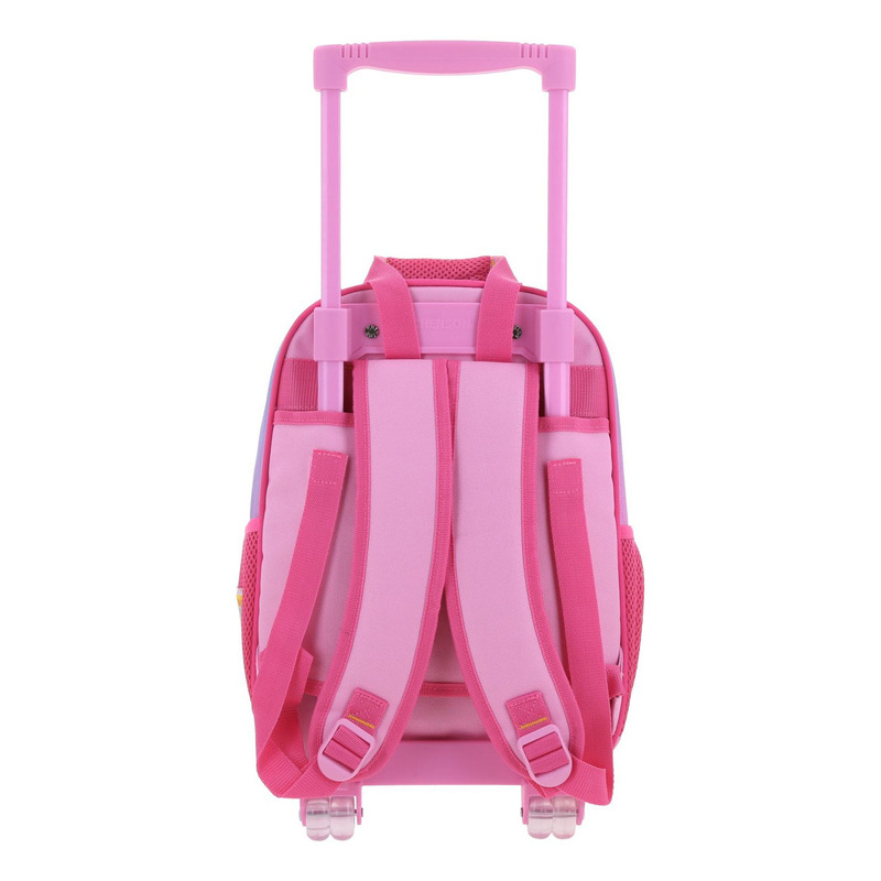 Mochila Chica Ruedas Chenson Mario Bros Peach Kiut 4