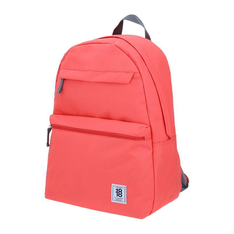 Mochila Colors 1818 Juvenil Unisex Grande Naranja Salmón 3